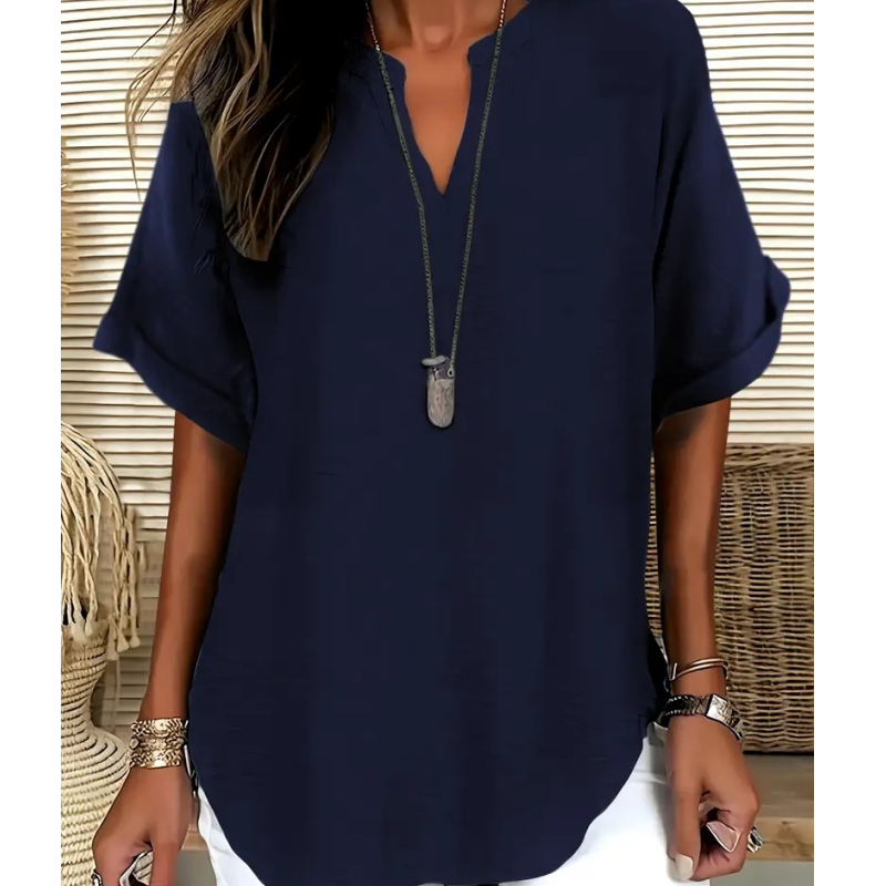 Charlene | Relaxed Tunic Blouse