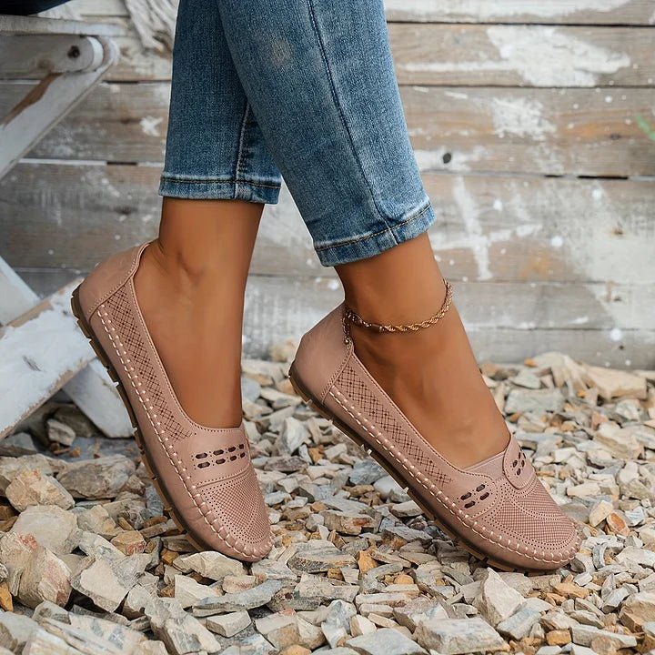 Renée | Ajouré Loafer with Memory Foam Sole